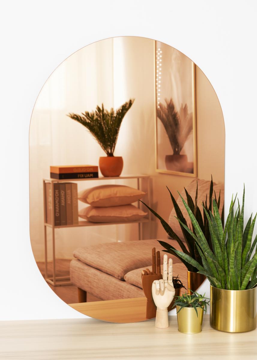 KAILA KAILA Spiegel Oval Rose Gold 70x100 cm