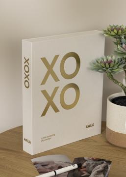 KAILA KAILA XOXO Creme - Coffee Table Photo Album (60 Zwarte zijden)