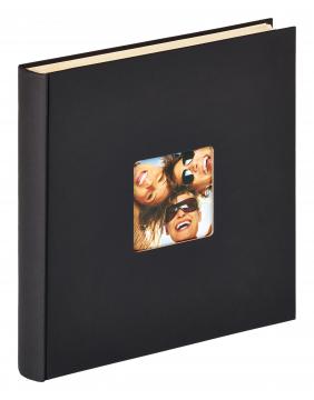 Walther Fun Zelfklevend Zwart - 33x34 cm (50 Witte zijden / 25 bladen)