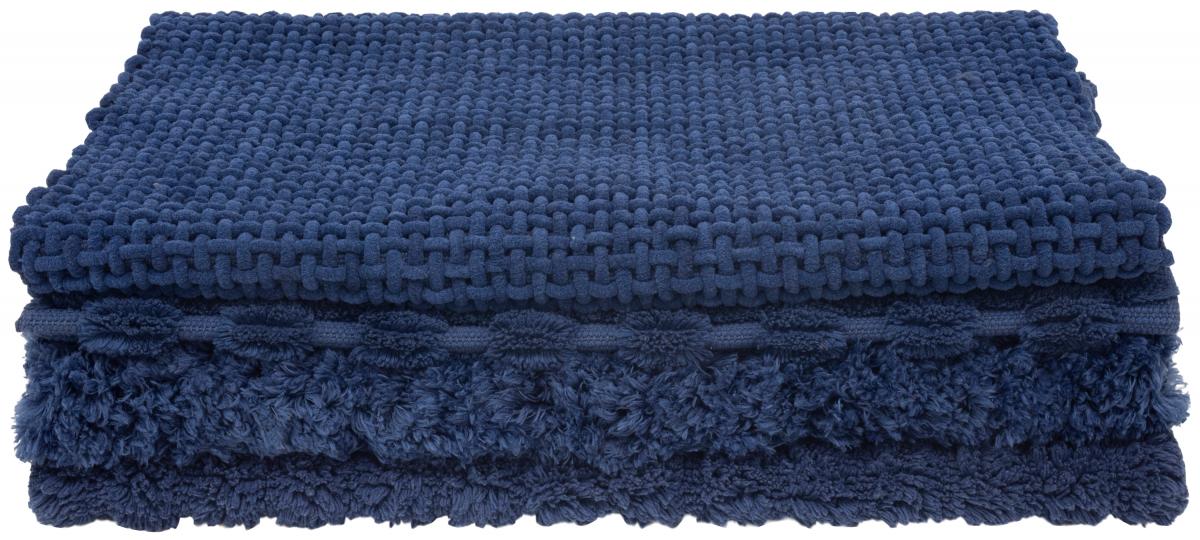 Norvi Group Badmat Dot - Zeeblauw 60x100 cm