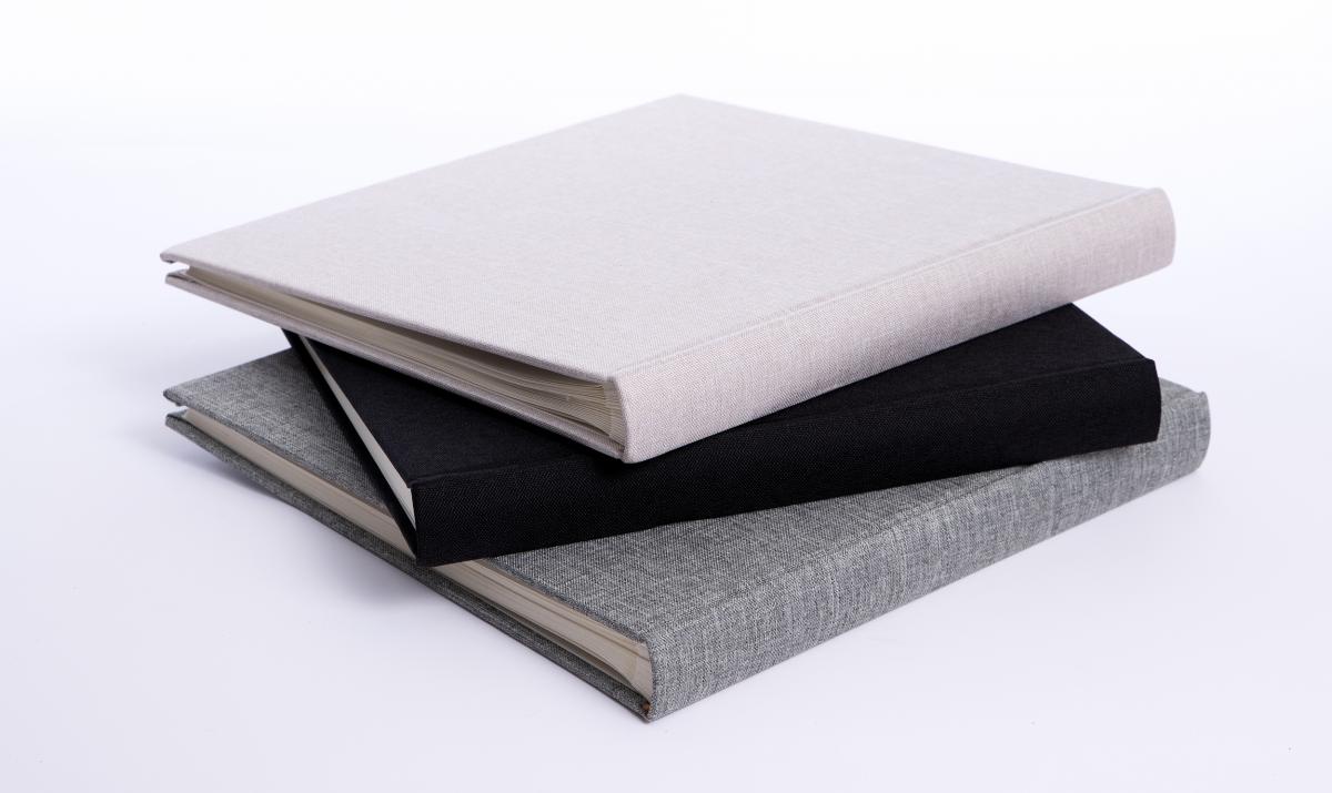 Focus Base Line Canvas Grijs 26x25 cm (40 Witte zijden / 20 Bladen)