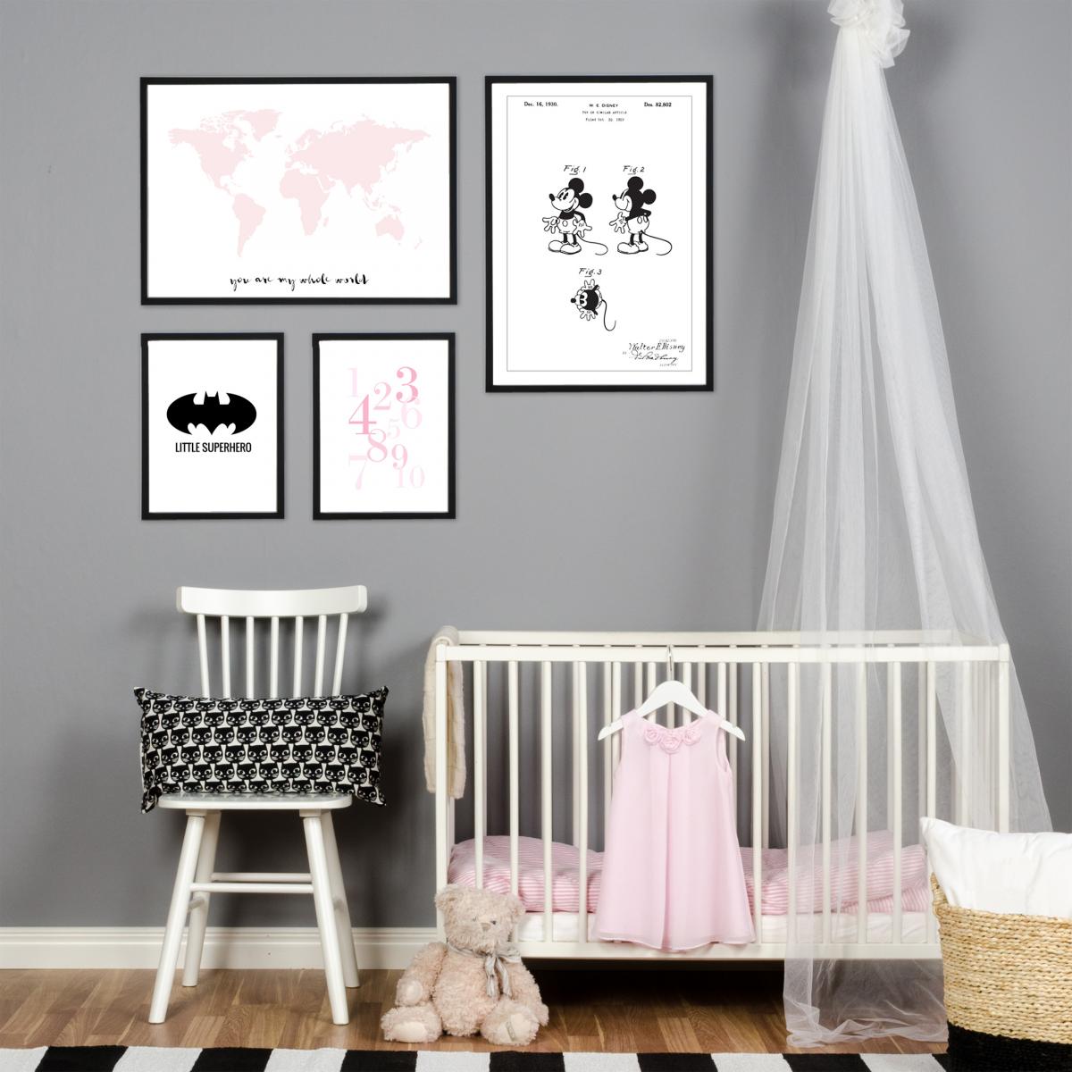 Lagervaror egen produktion Patenttekening - Disney - Mickey Mouse Poster