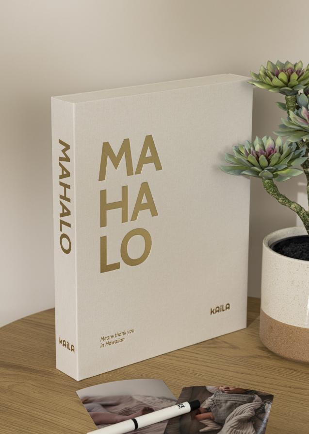 KAILA KAILA MAHALO - Coffee Table Photo Album (60 Zwarte zijden)