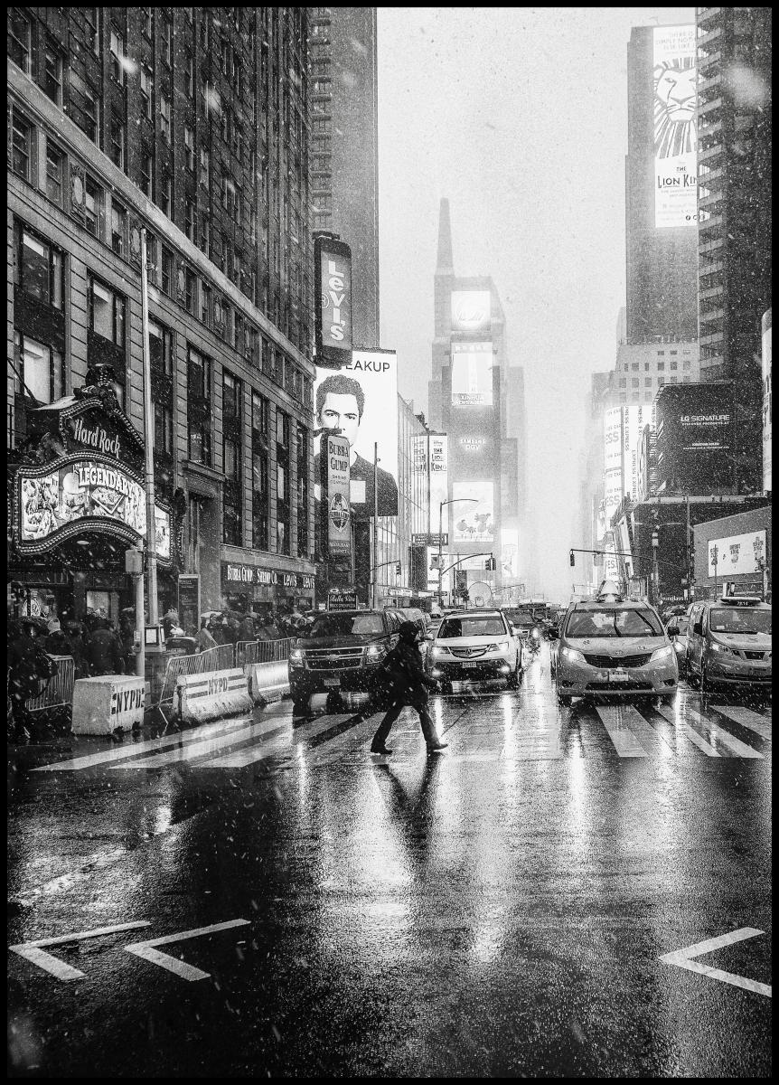 Bildverkstad Times Square Poster