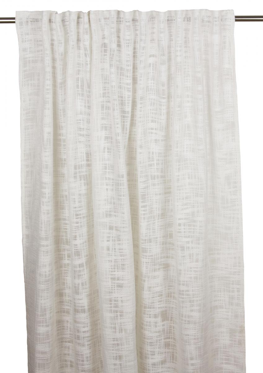Fondaco Plooiband gordijnen Jeff - Offwhite set van 2