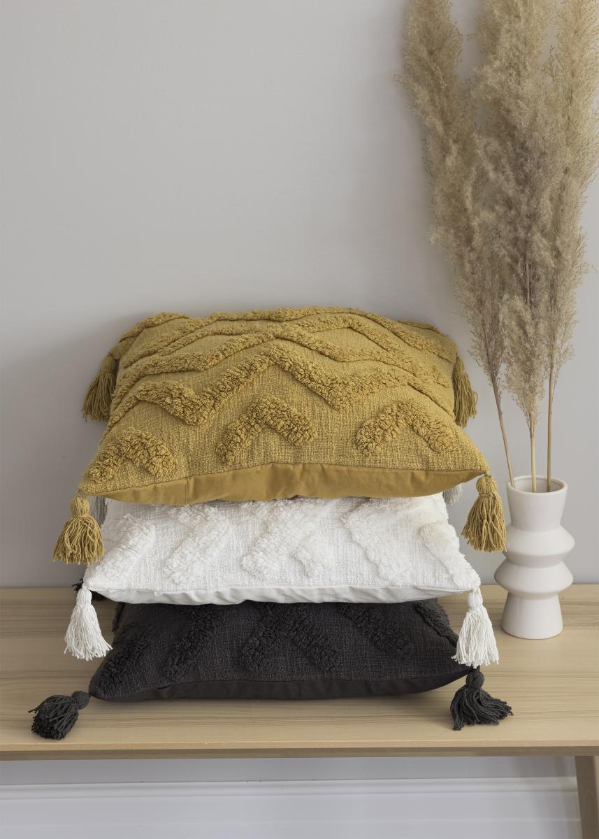 Fondaco Kussenhoes Cora - Offwhite 48x48 cm