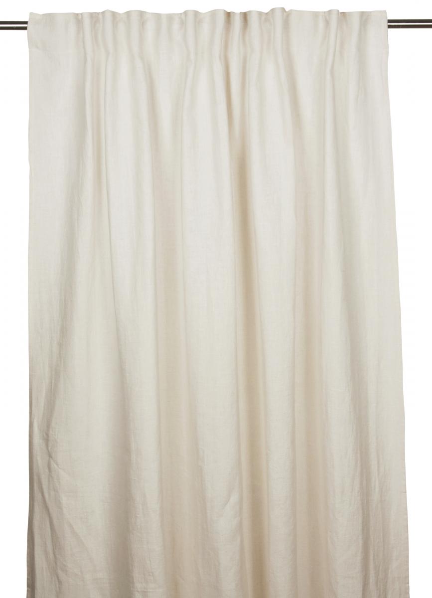 Fondaco Plooiband gordijnen Rami - Offwhite set van 2