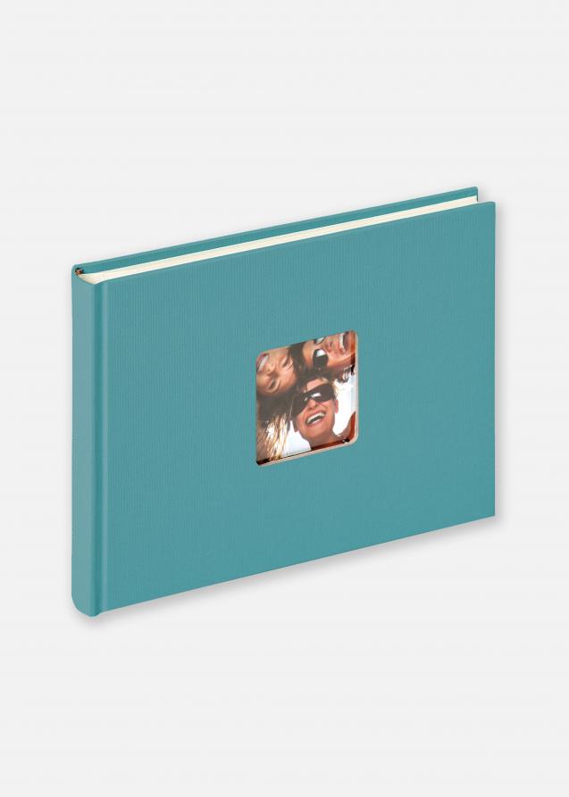 Walther Fun Album Turquoise - 22x16 cm (40 Witte zijden / 20 bladen)