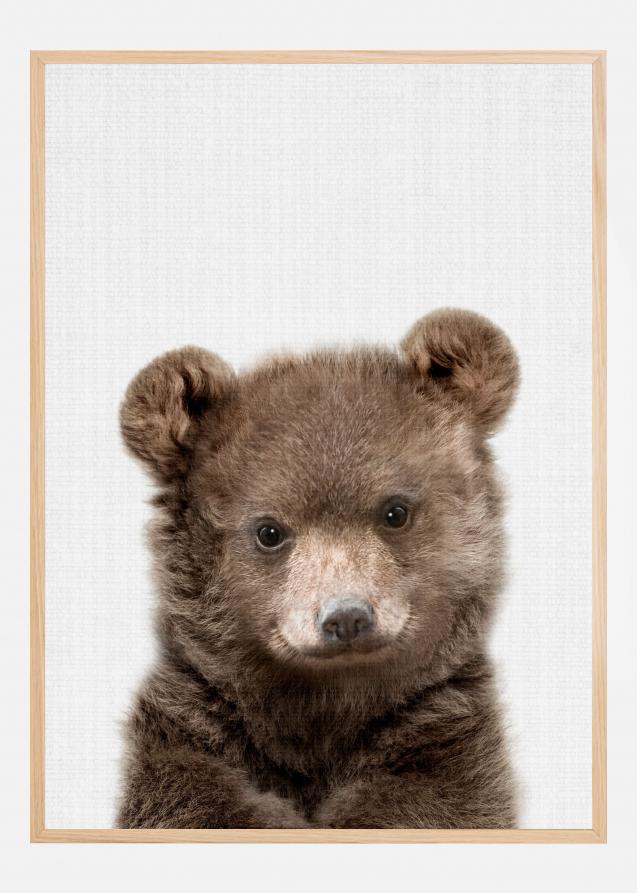 Bildverkstad Peekaboo Baby Bear Poster