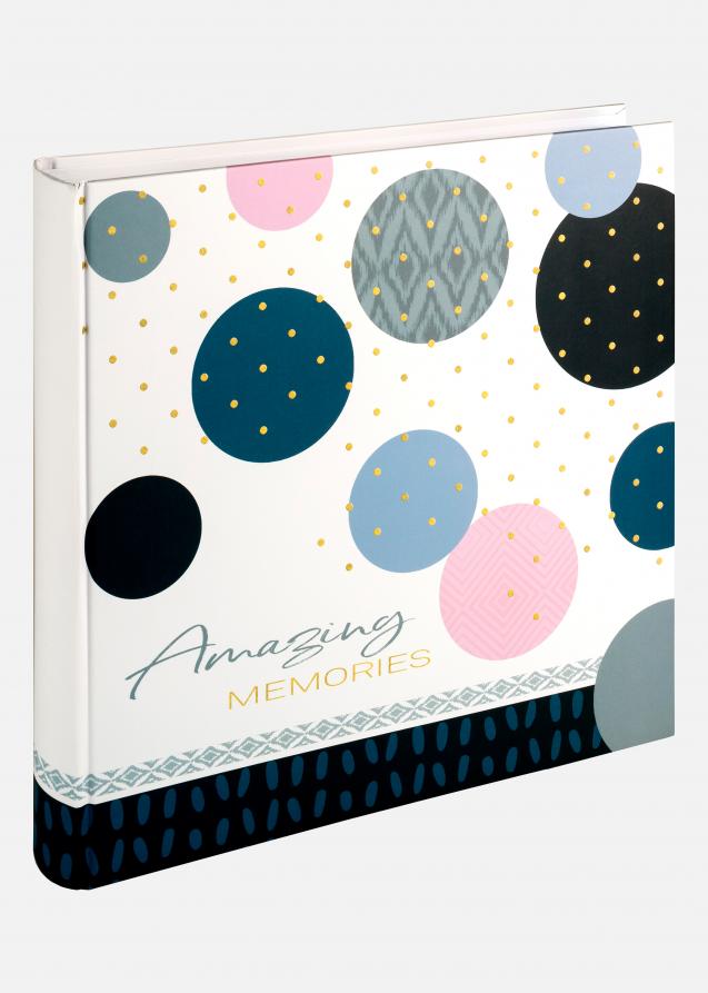 Walther Amazing Memories Album Blauw - 28x29 cm (100 Witte zijden / 100 bladen)