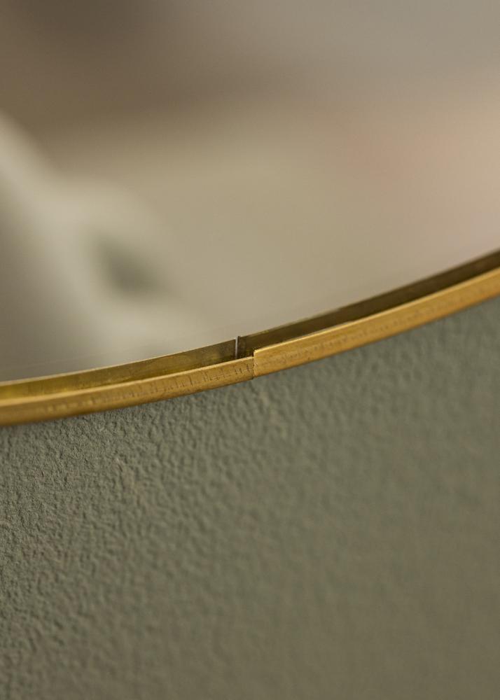 KAILA KAILA Round Mirror - Thin Brass 40 cm 