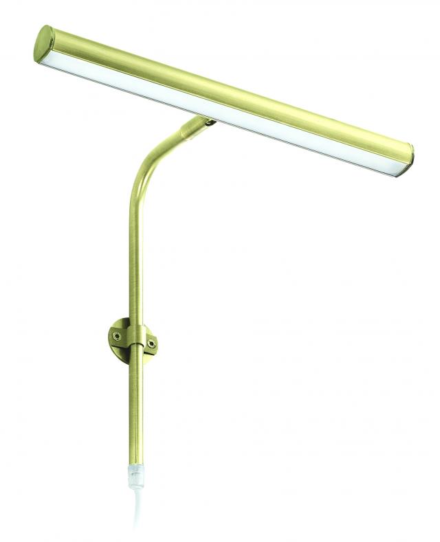 Texa Design Artist LED 30 cm voor lijstbreedte 60-80 cm schilderijverlichting - Messing