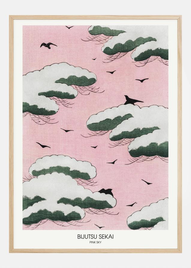 Bildverkstad Bijutsu Sekai - Pink Sky Poster