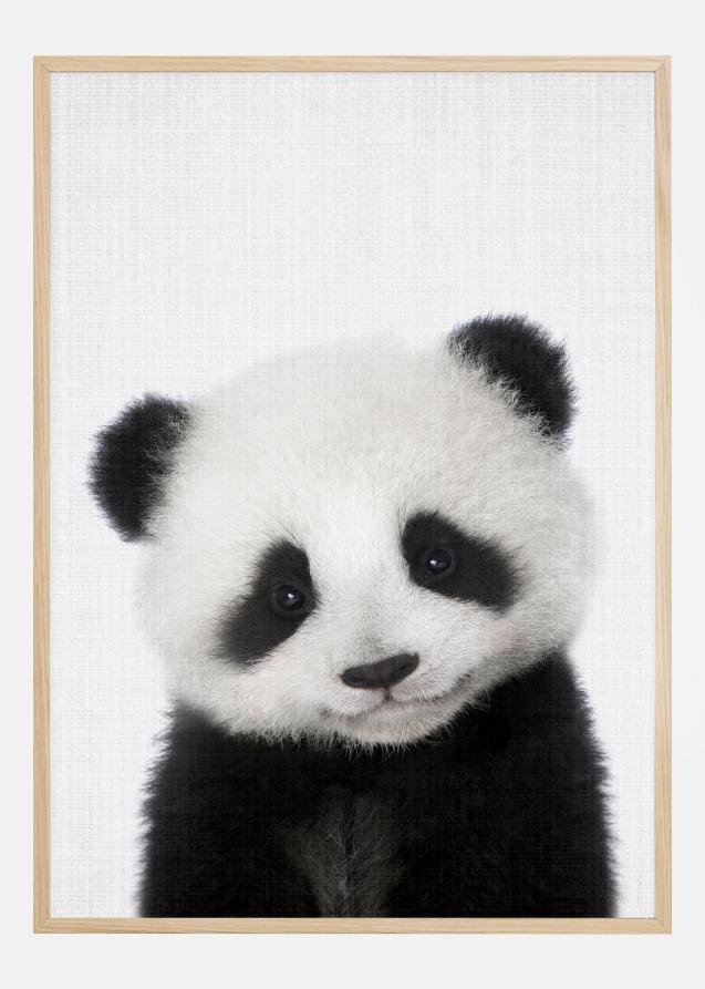 Bildverkstad Peekaboo Baby Panda Poster