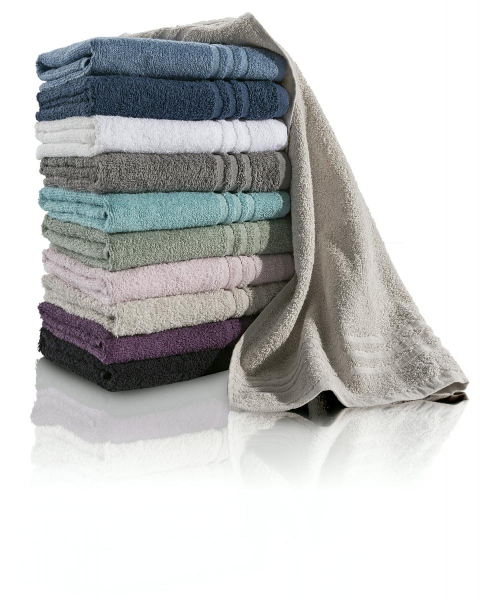 Används ej Badlaken Basic Badstof - Marine blauw 90x150 cm