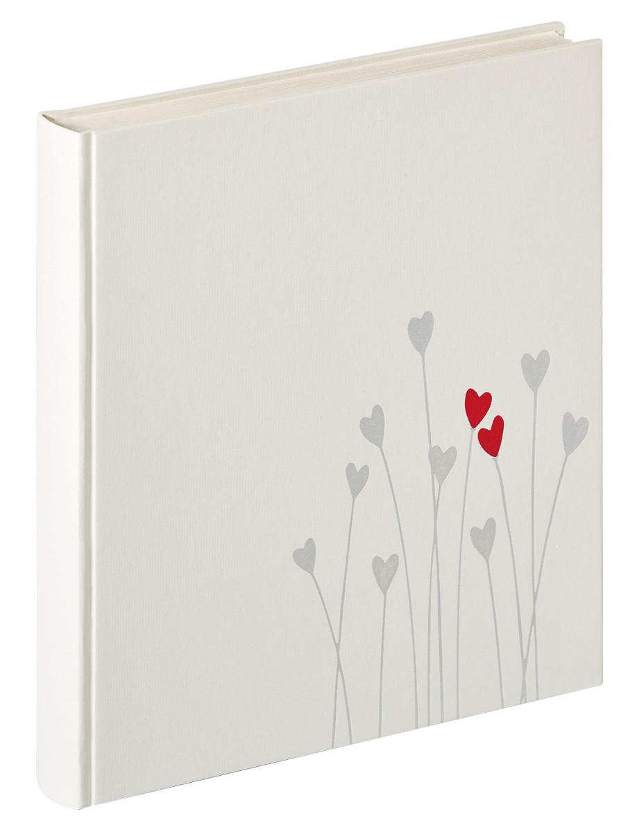 Walther Hart Trouwalbum Wit - 28x30,5 cm (50 Witte zijden / 25 bladen)