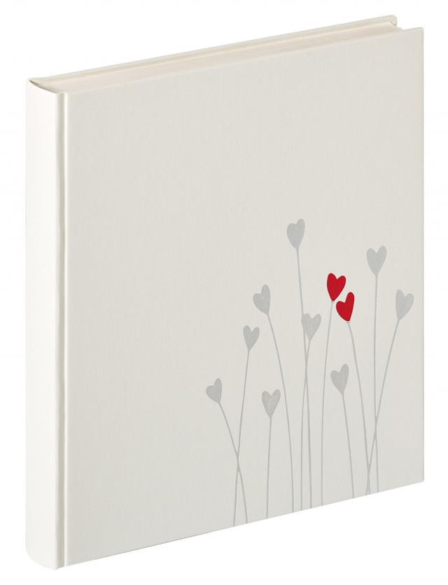 Walther Hart Trouwalbum Wit - 28x30,5 cm (50 Witte zijden / 25 bladen)