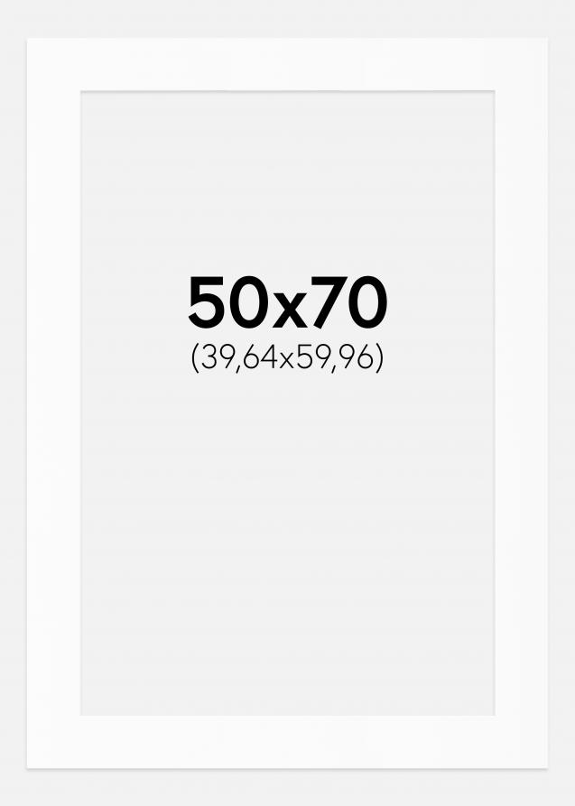 Artlink Passe-partout Wit Standard (Witte kern) 50x70 cm (39,64x59,96)