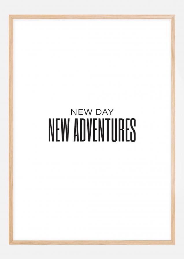 Bildverkstad New day - NEW ADVENTURES Poster