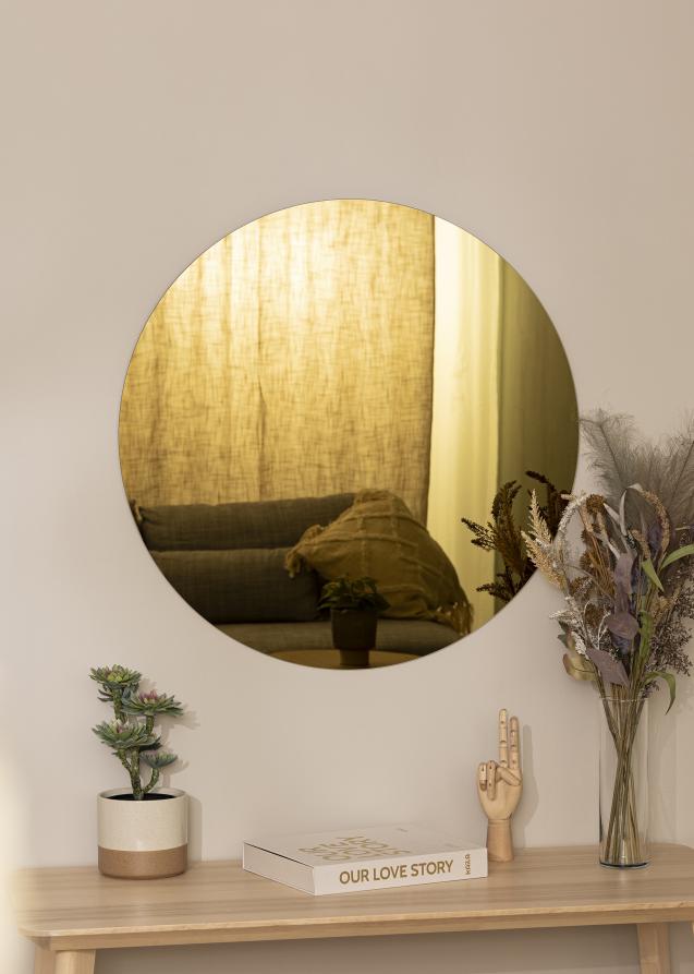 KAILA Spiegel Rich Yellow 80 cm Ø