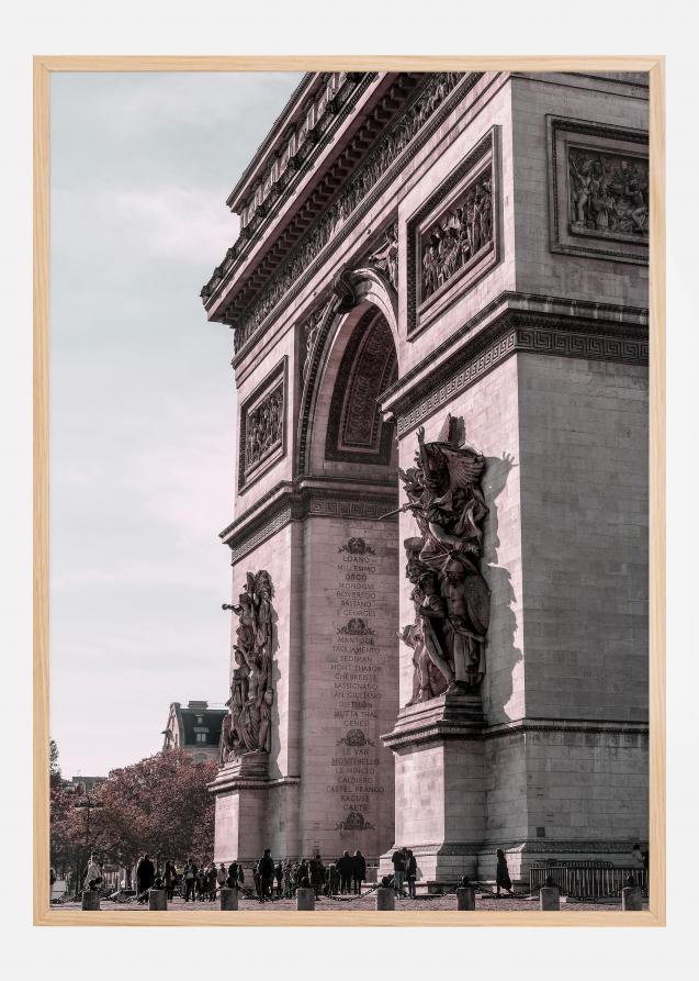 Bildverkstad Arc de Triomphe Paris II Poster