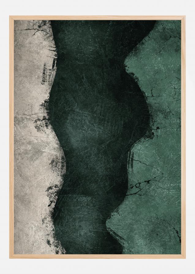 Bildverkstad Midnight Emerald No4 Poster