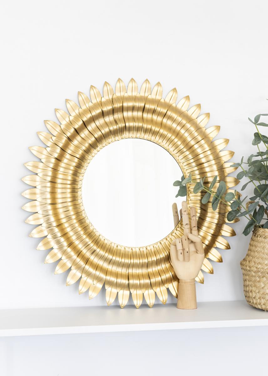 KAILA KAILA Ronde Spiegel Sun - Goud 54 cm Ø