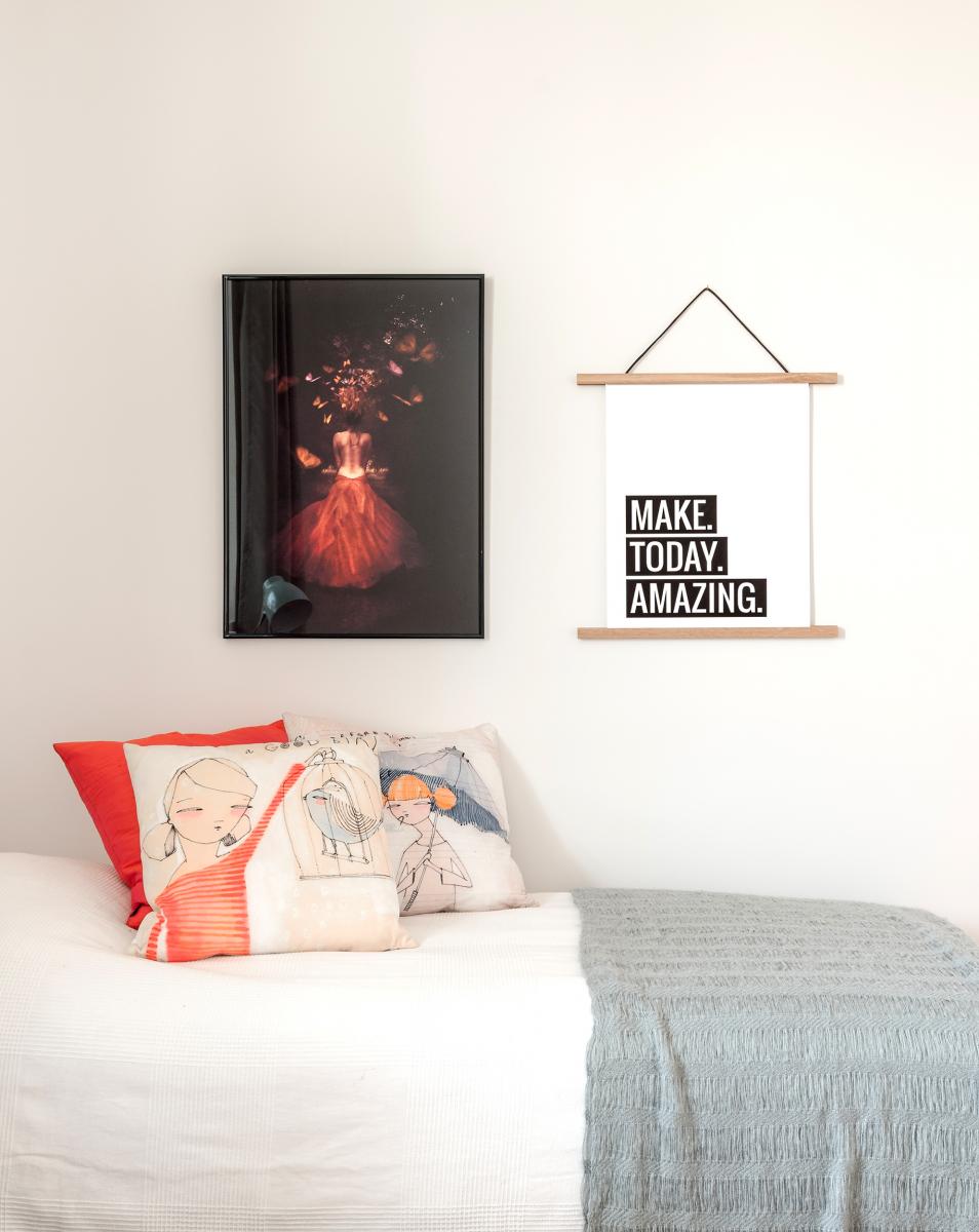Lagervaror egen produktion Make Today Amazing Poster