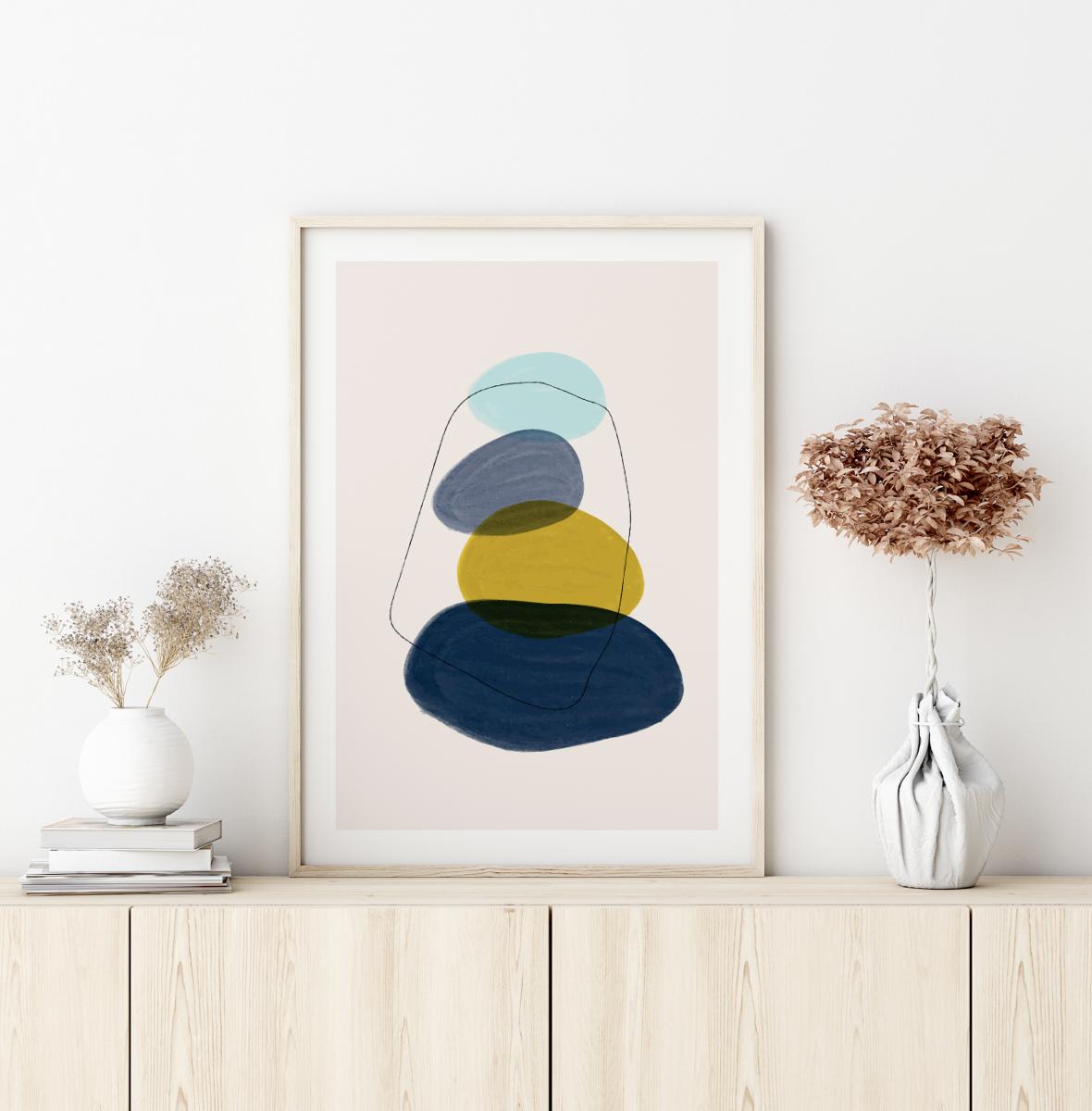 Bildverkstad Watercolor Art No 9 Poster