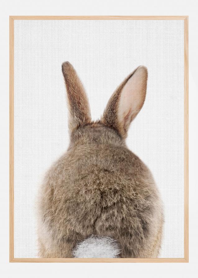 Bildverkstad Peekaboo Bunny Tail Poster