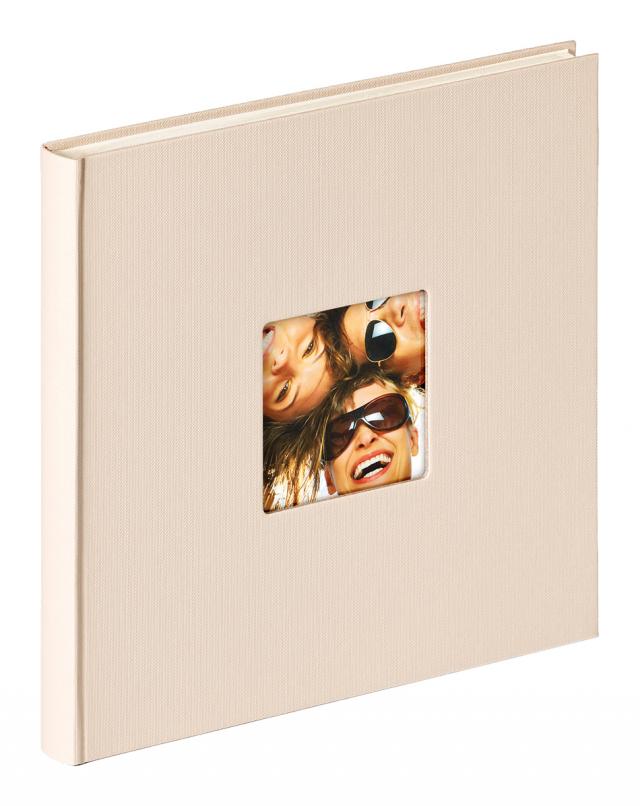 Walther Fun Album Zand - 26x25 cm (40 Witte zijden / 20 bladen)