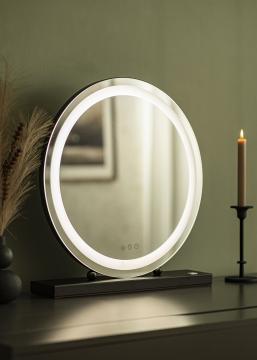 KAILA KAILA Make-up spiegel Round LED Zwart 50 cm 