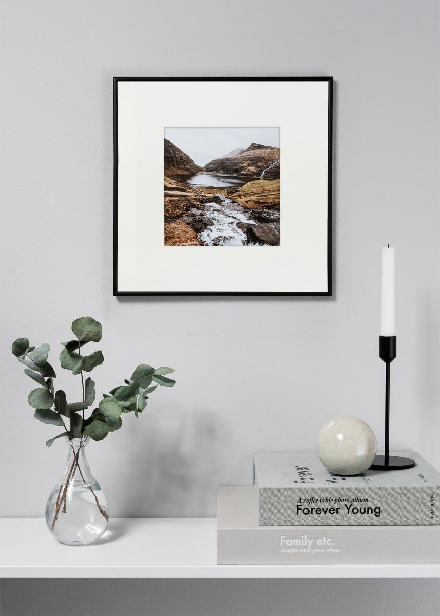 Galleri 1 Passe-partout XL Wit (Witte kern) ) 30x30 cm (14x14)