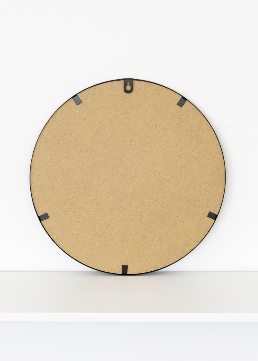 KAILA KAILA Ronde Spiegel Triangles - Zwart 35 cm Ø