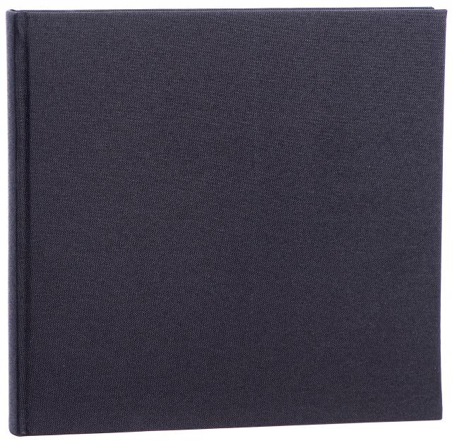Focus Base Line Canvas Zwart 26x25 cm (40 Witte zijden / 20 Bladen)