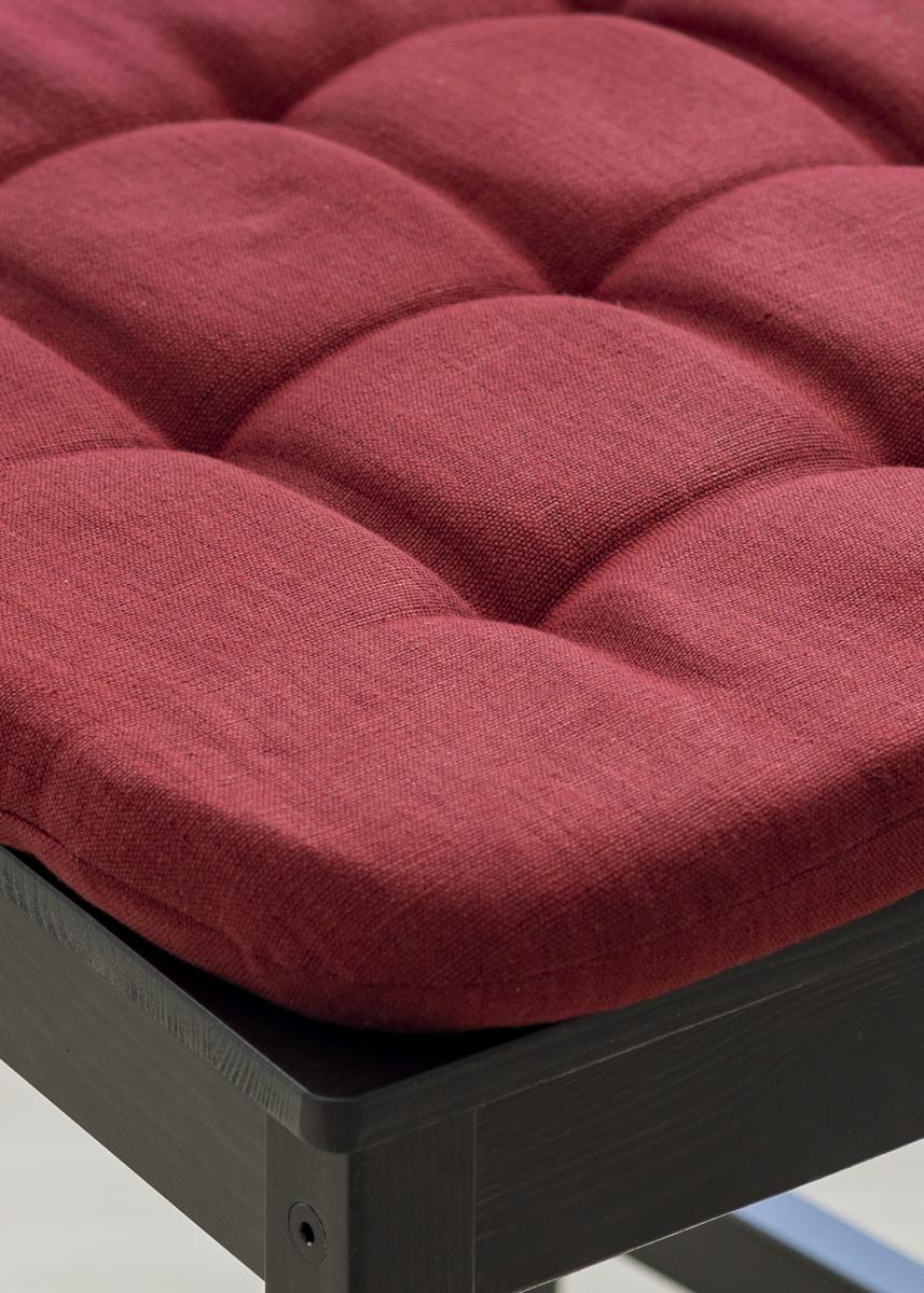 Svanefors Stoelkussen Elsa - Rood 42x41x3 cm