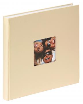Walther Fun Album Crème - 26x25 cm (40 Witte pagina's / 20 bladen)