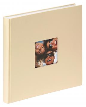 Walther Fun Album Crme - 26x25 cm (40 Witte zijden / 20 bladen)