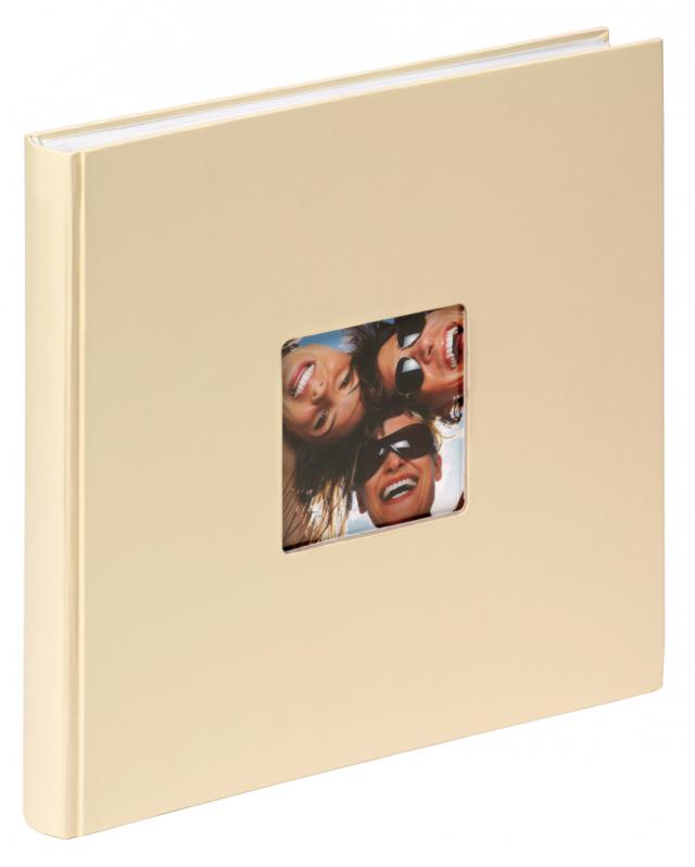 Walther Fun Album Crème - 26x25 cm (40 Witte zijden / 20 bladen)
