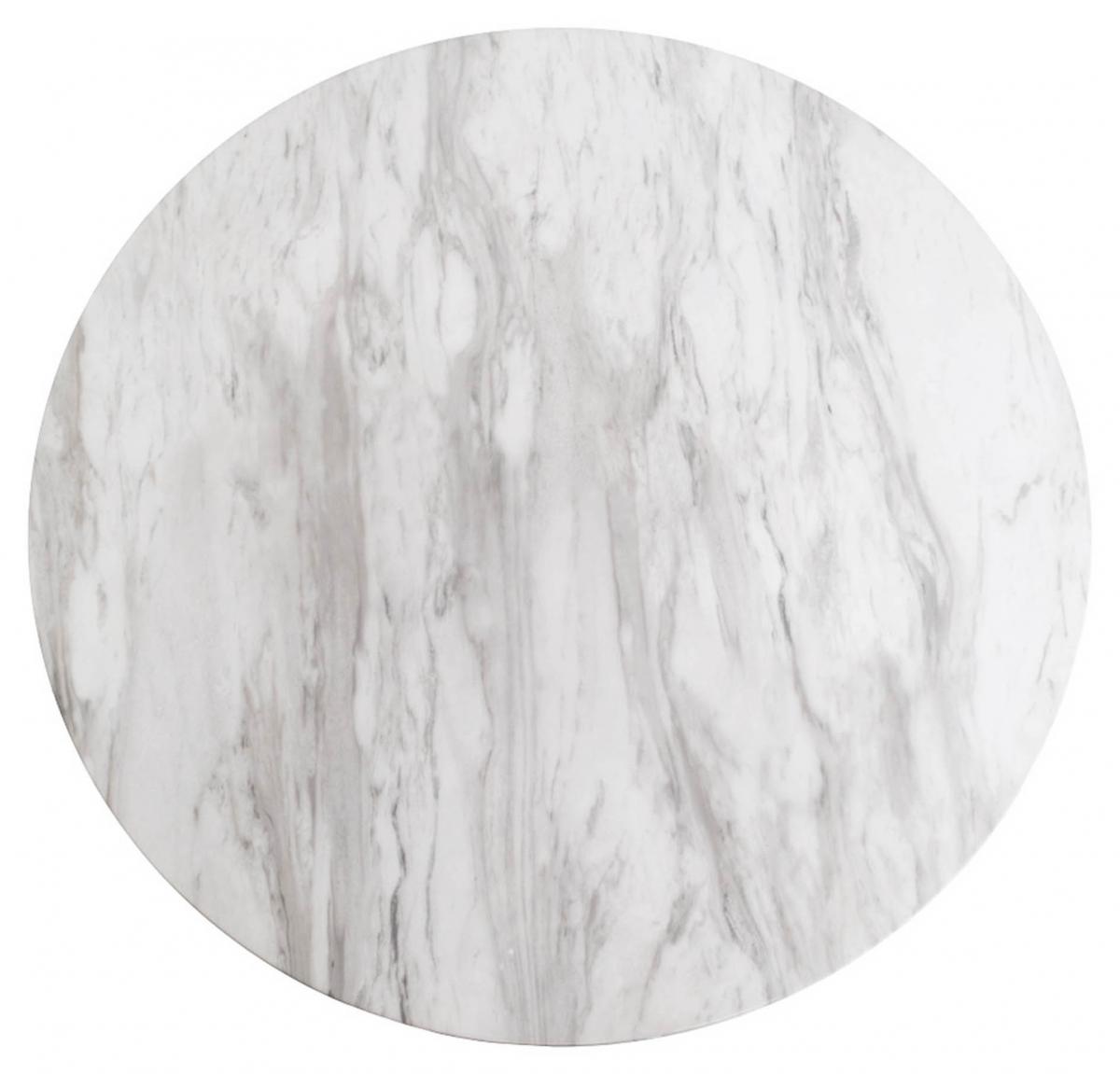 House Nordic Salontafel Bolzano 70x70 cm - Marmer/Zwart