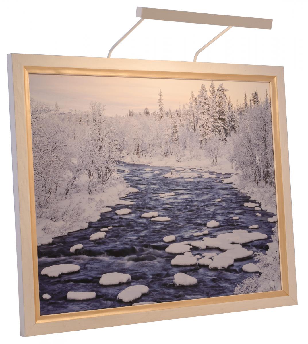 BLP BLP 117 voor lijstbreedte 45-70 cm schilderijverlichting - Wit