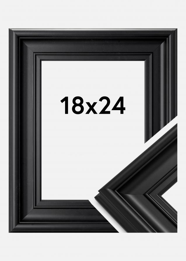 Galleri 1 Fotolijst Mora Premium Zwart 18x24 cm