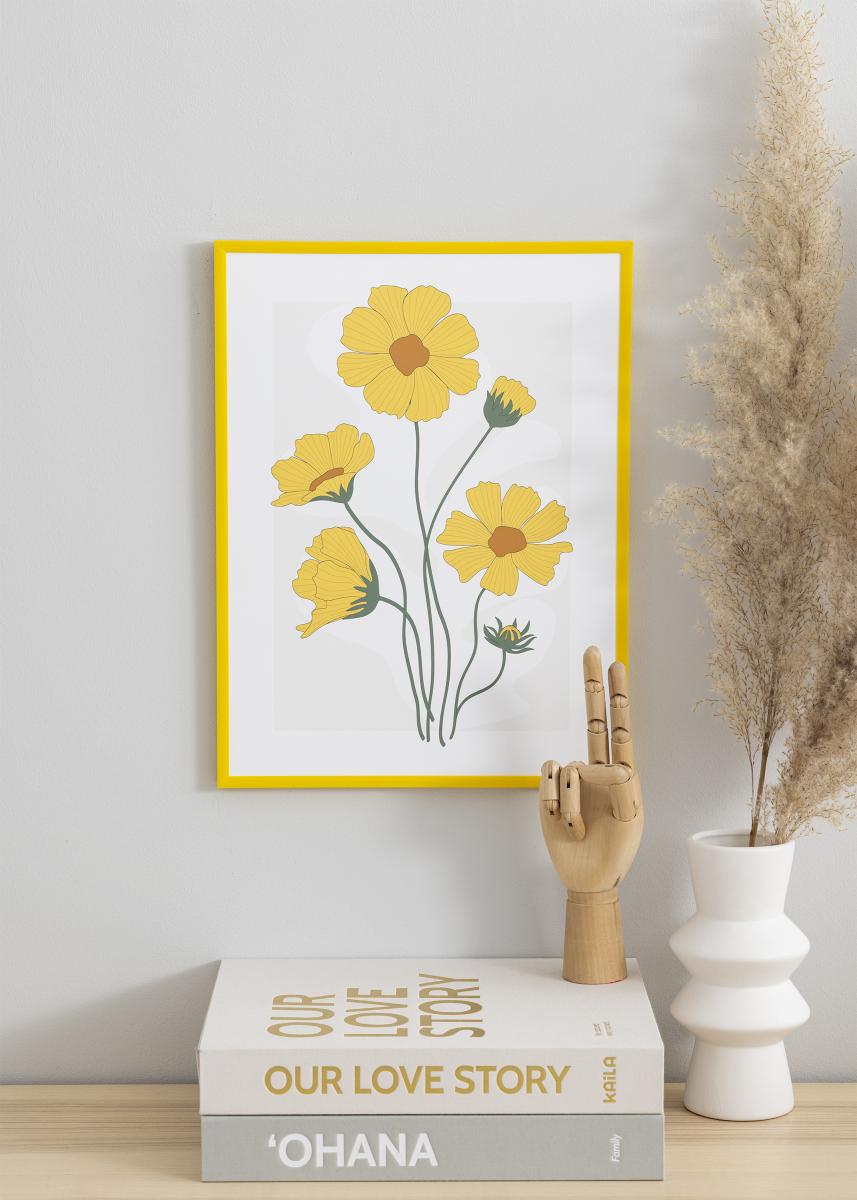 Walther Fotolijst New Lifestyle Acrylglas Geel 50x70 cm