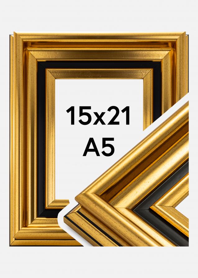 Ramverkstad Fotolijst Gysinge Premium Goud 15x21 cm (A5)