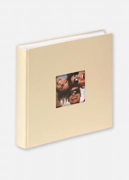 Walther Fun Album Crme - 30x30 cm (100 Witte zijden / 50 bladen)