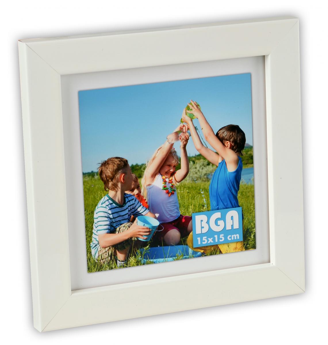 Ramverkstad White Wood Glossy - Formaat naar keuze