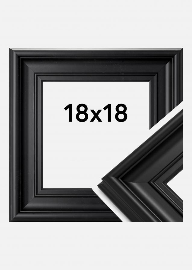 Ramverkstad Fotolijst Mora Premium Zwart 18x18 cm