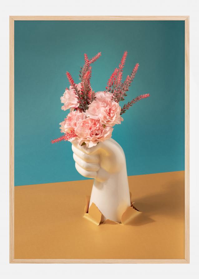 Bildverkstad The Hand-Vase Poster