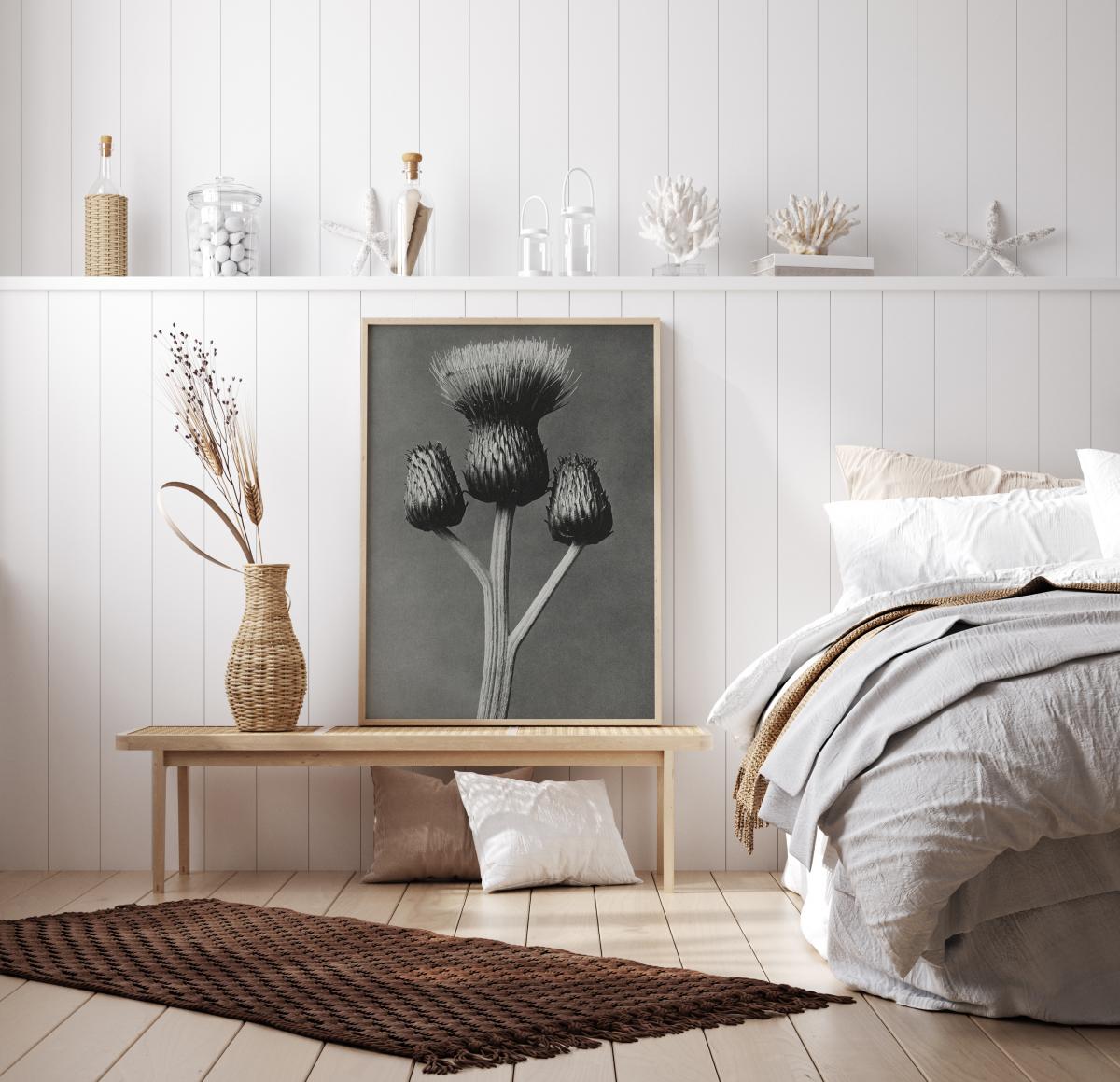 Bildverkstad Grey Flower I Poster
