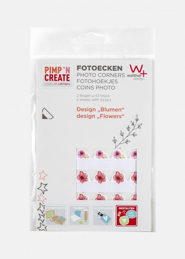 Focus Walther Fotohoekjes Bloemen - 84 st